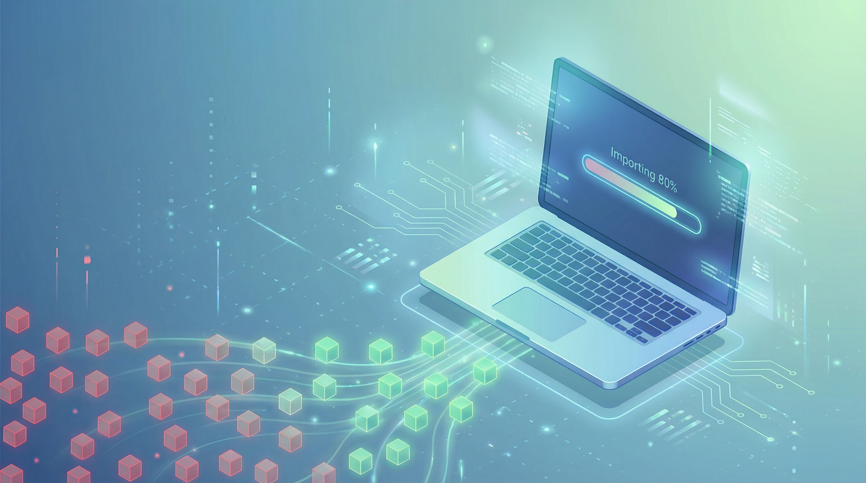 Proceso de importación de CSV en Matrixify